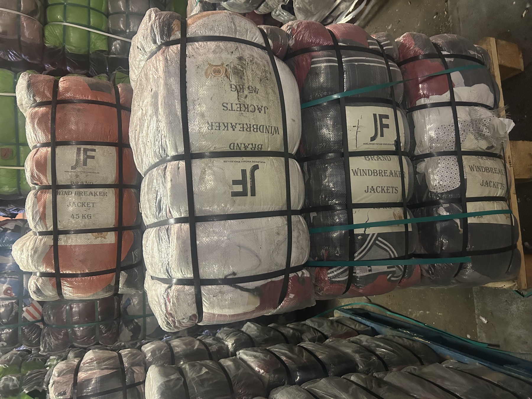 Bales de vêtements